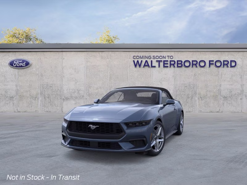 2026 Vapor Blue Metallic Ford Mustang EcoBoost Premium RWD Convertible