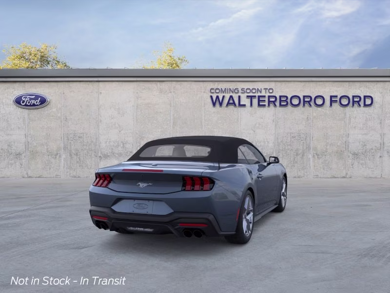 2026 Vapor Blue Metallic Ford Mustang EcoBoost Premium RWD Convertible