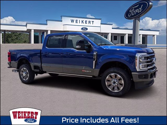 2026 Argon Blue Metallic Ford Super Duty F-250 SRW King Ranch 4X4 Truck