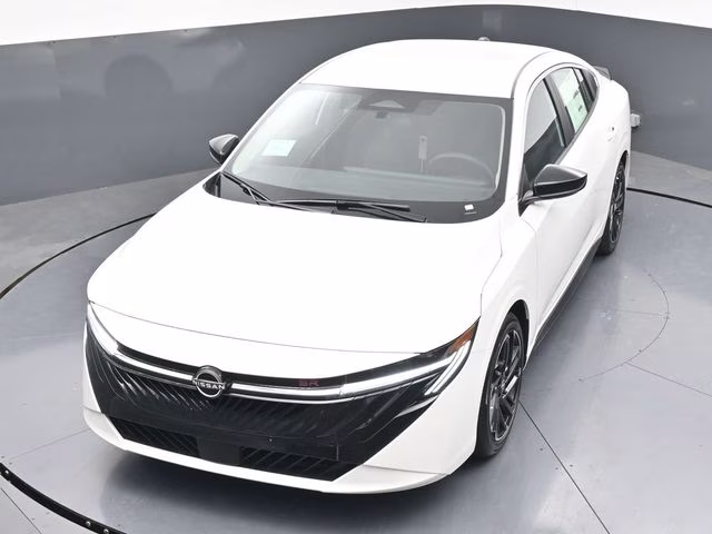 2026 Aspen White Tricoat Nissan Sentra SR FWD Sedan