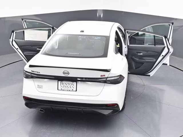 2026 Aspen White Tricoat Nissan Sentra SR FWD Sedan