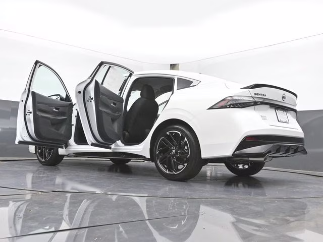 2026 Aspen White Tricoat Nissan Sentra SR FWD Sedan