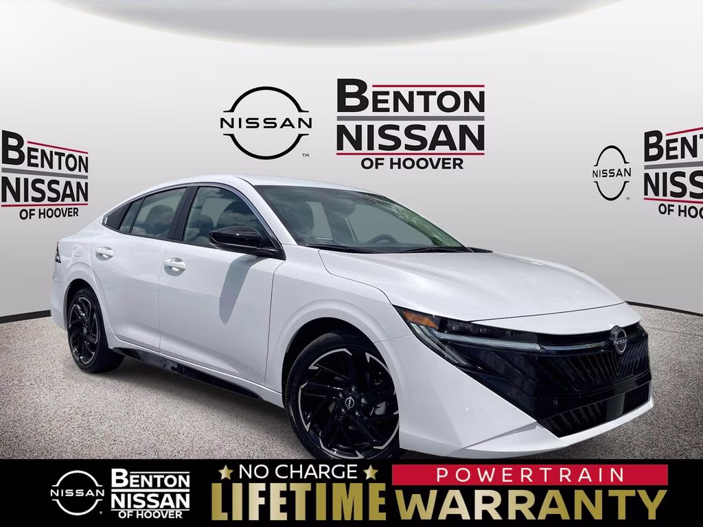 2026 Aspen White Tricoat Nissan Sentra SR FWD Sedan