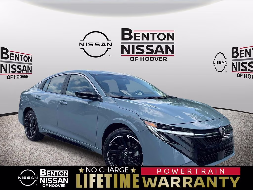 2026 Atlantic Gray Metallic Nissan Sentra SR FWD Sedan