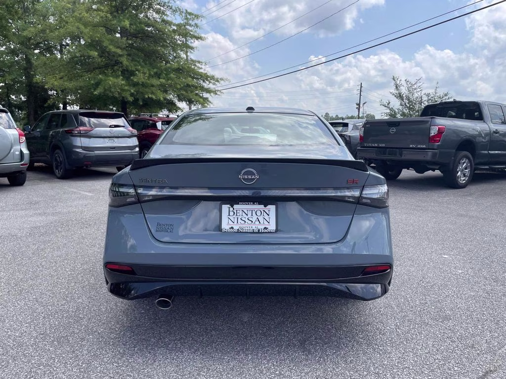 2026 Atlantic Gray Metallic Nissan Sentra SR FWD Sedan