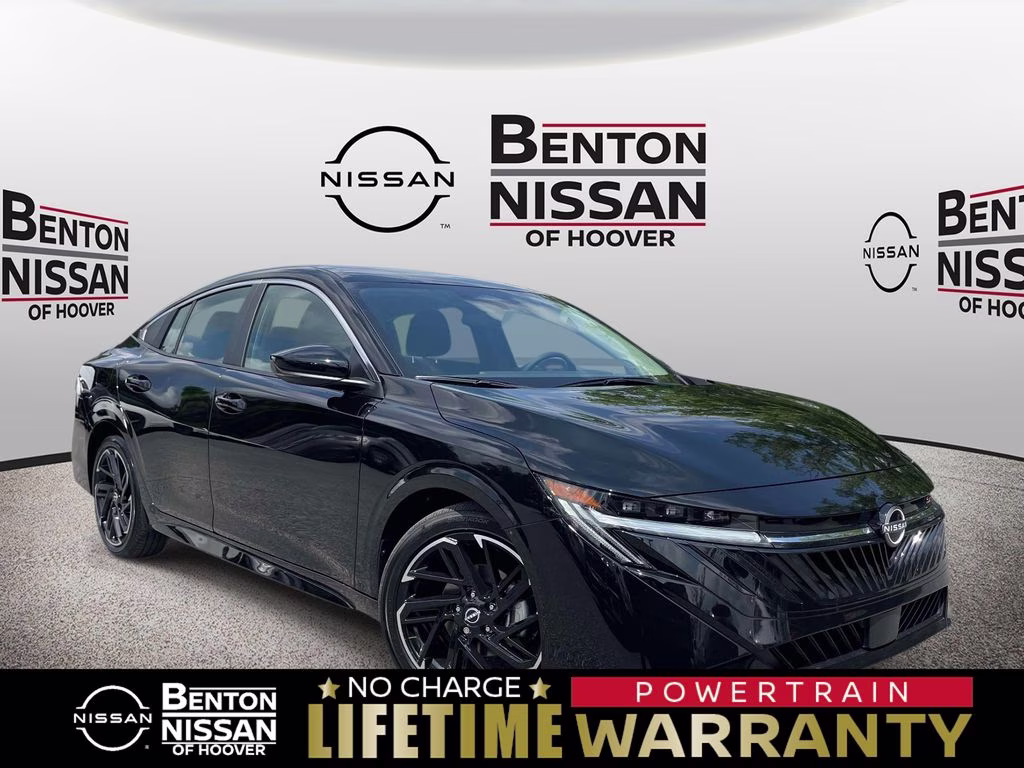 2026 Super Black Nissan Sentra SR FWD Sedan