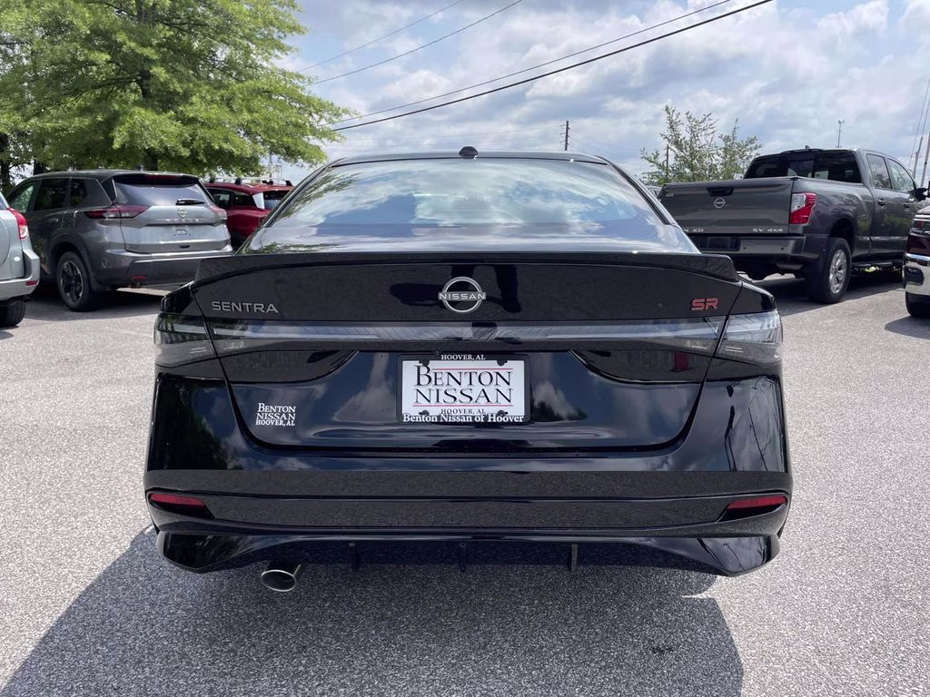 2026 Super Black Nissan Sentra SR FWD Sedan