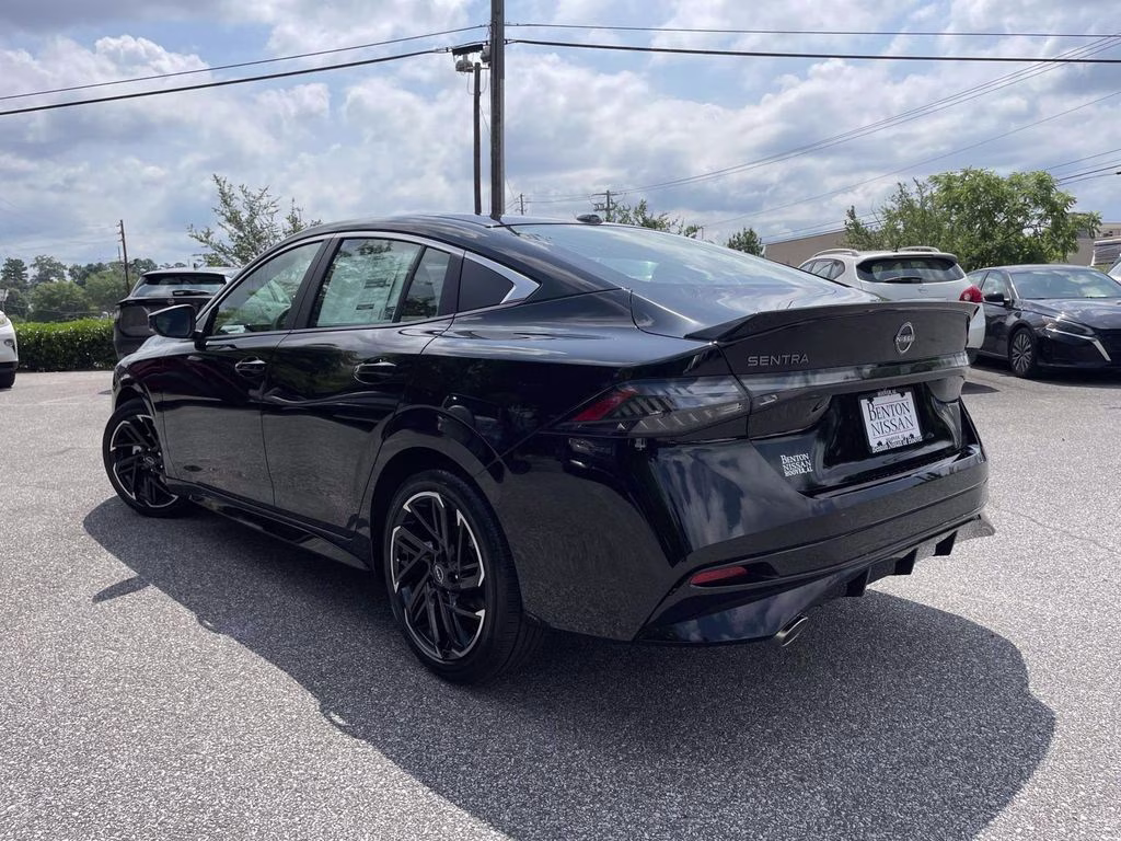 2026 Super Black Nissan Sentra SR FWD Sedan