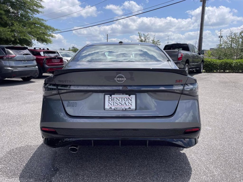 2026 Gun Metallic Nissan Sentra SR FWD Sedan