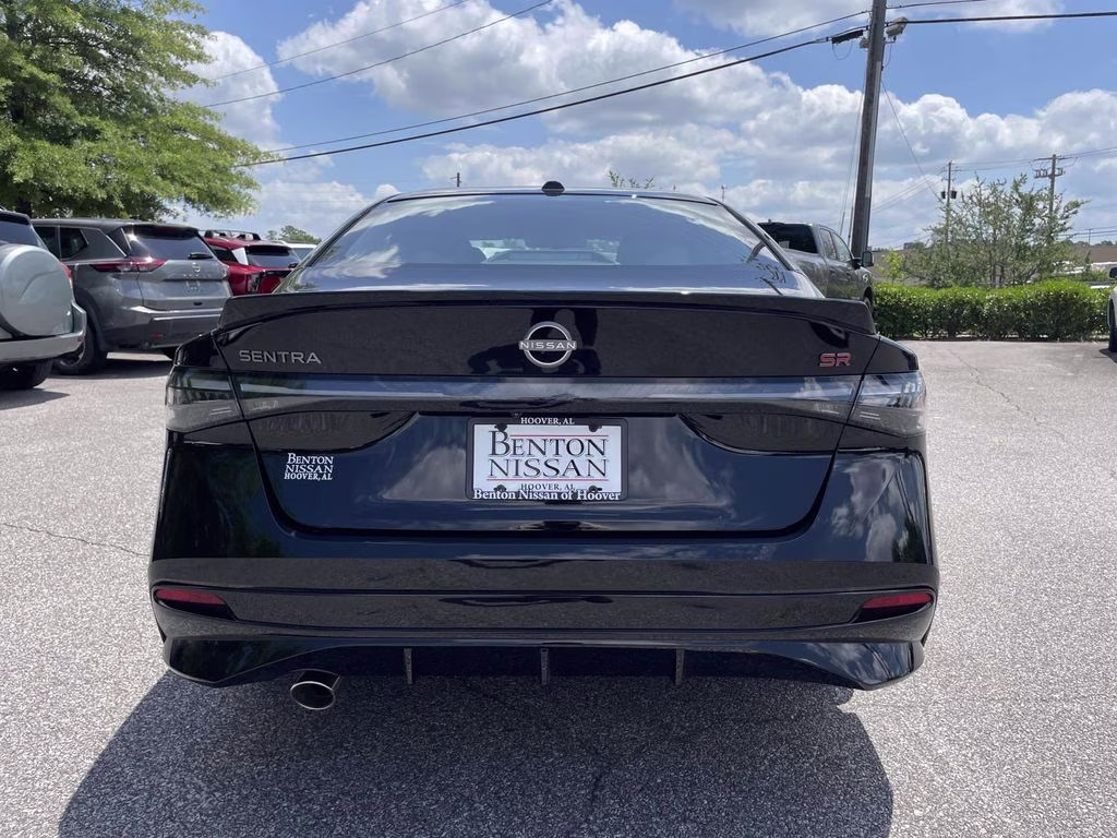 2026 Super Black Nissan Sentra SR FWD Sedan