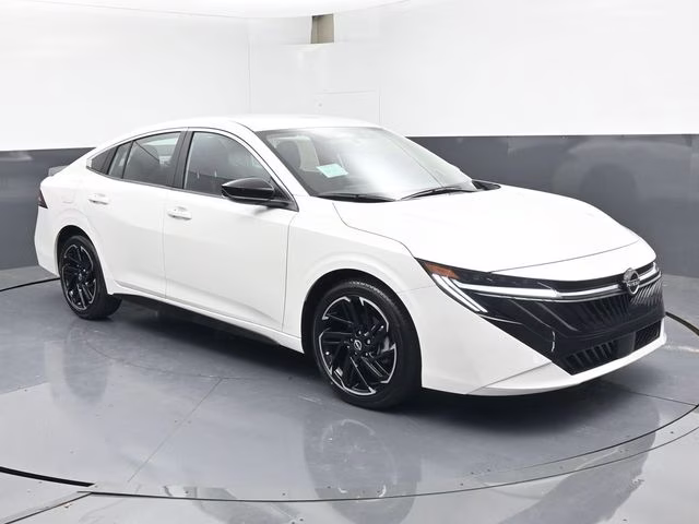 2026 Aspen White Tricoat Nissan Sentra SR FWD Sedan