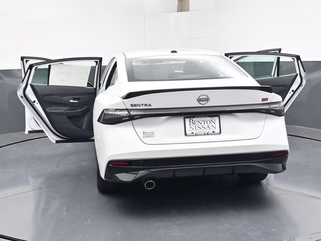 2026 Aspen White Tricoat Nissan Sentra SR FWD Sedan