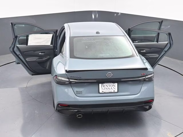 2026 Atlantic Gray Metallic Nissan Sentra SR FWD Sedan
