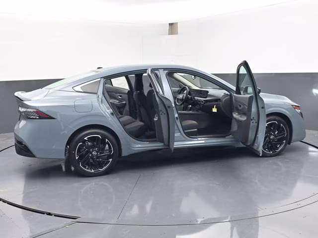 2026 Atlantic Gray Metallic Nissan Sentra SR FWD Sedan