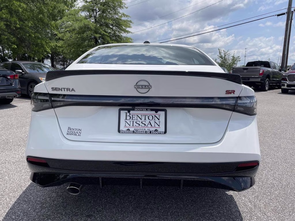2026 Aspen White Tricoat Nissan Sentra SR FWD Sedan