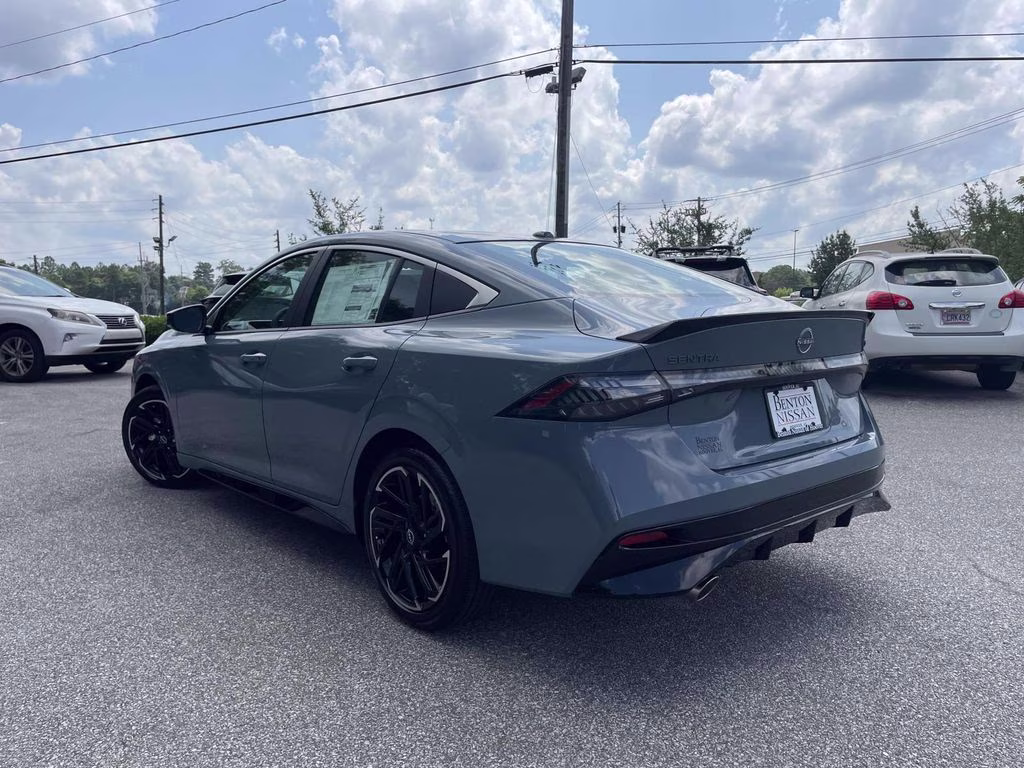 2026 Atlantic Gray Metallic Nissan Sentra SR FWD Sedan