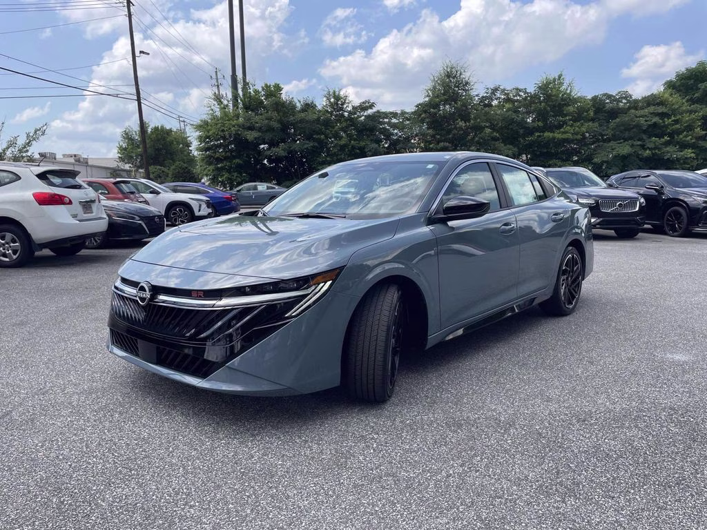 2026 Atlantic Gray Metallic Nissan Sentra SR FWD Sedan