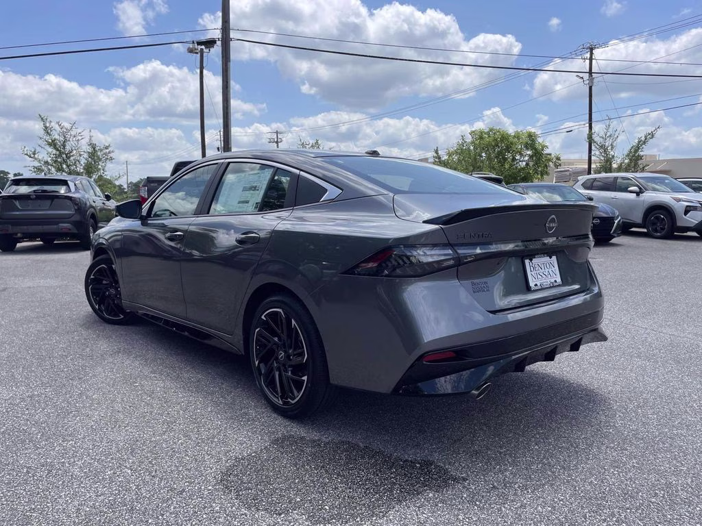 2026 Gun Metallic Nissan Sentra SR FWD Sedan