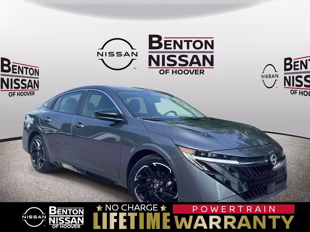 2026 Gun Metallic Nissan Sentra SR FWD Sedan