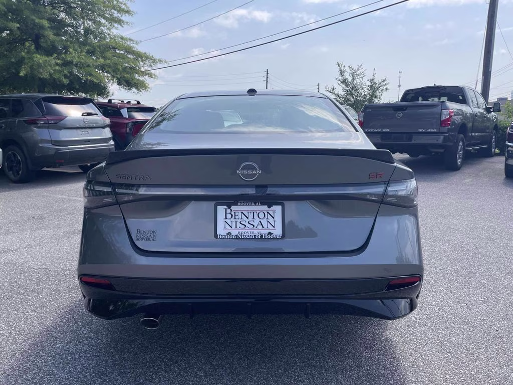 2026 Gun Metallic Nissan Sentra SR FWD Sedan