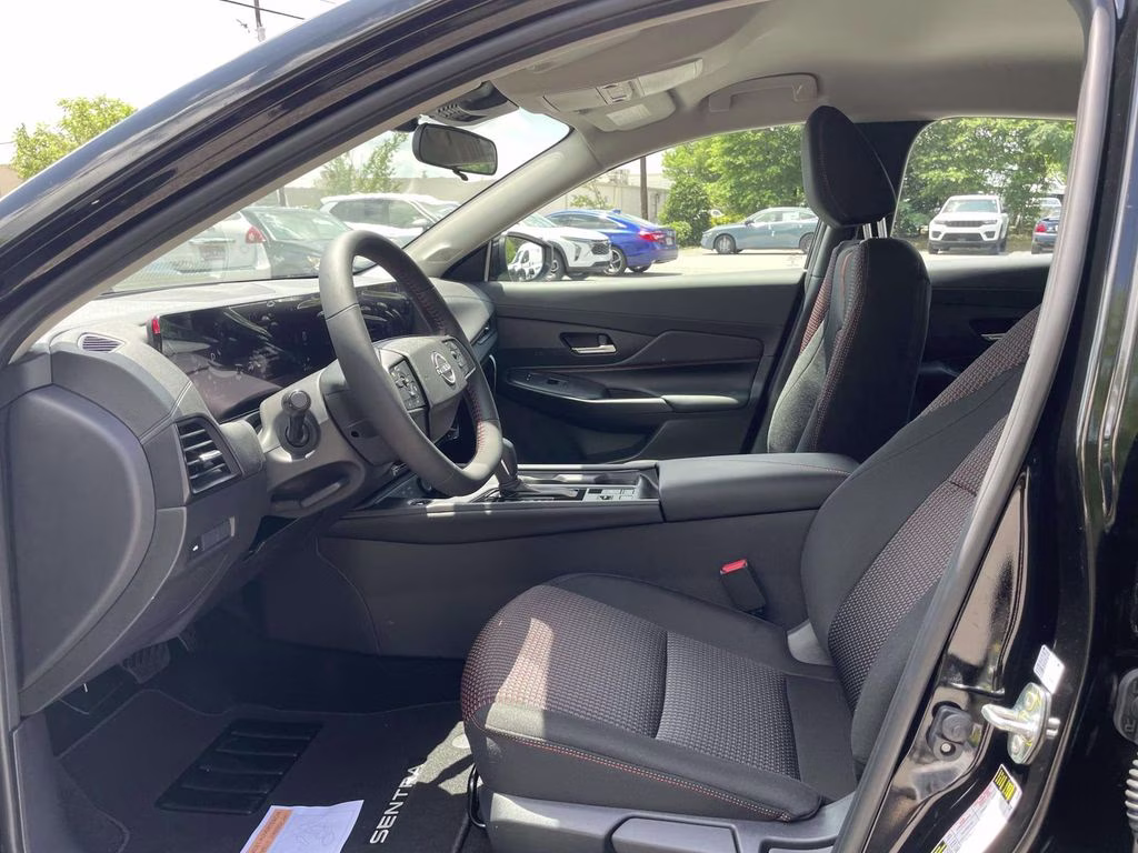 2026 Super Black Nissan Sentra SR FWD Sedan