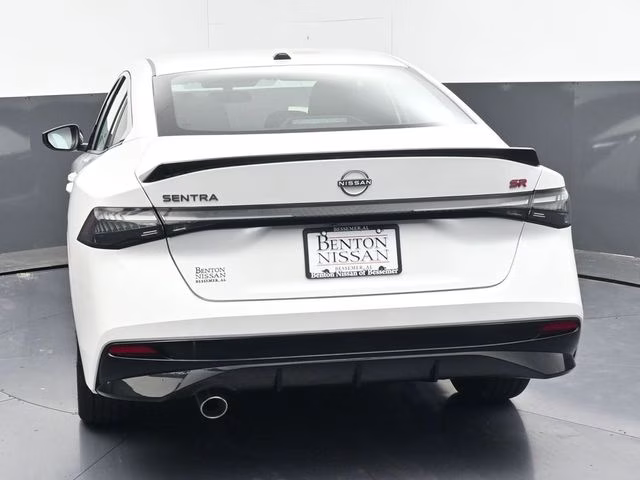 2026 Aspen White Tricoat Nissan Sentra SR FWD Sedan