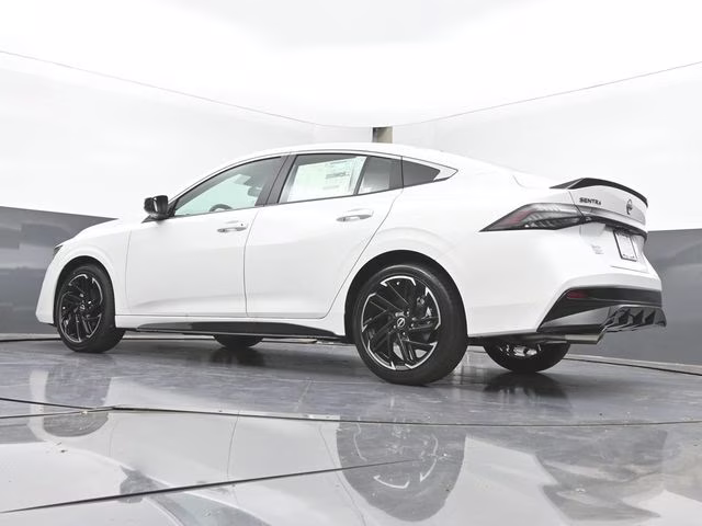 2026 Aspen White Tricoat Nissan Sentra SR FWD Sedan