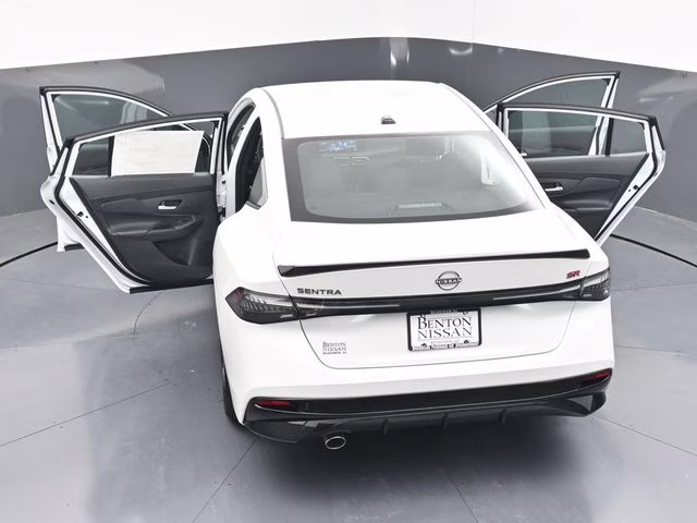 2026 Aspen White Tricoat Nissan Sentra SR FWD Sedan