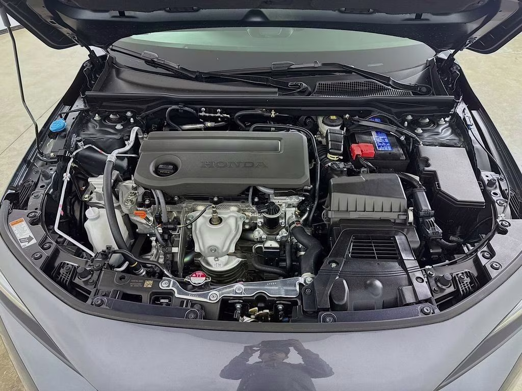 2026 Meteorite Gray Metallic Honda Civic Sport FWD Hatchback