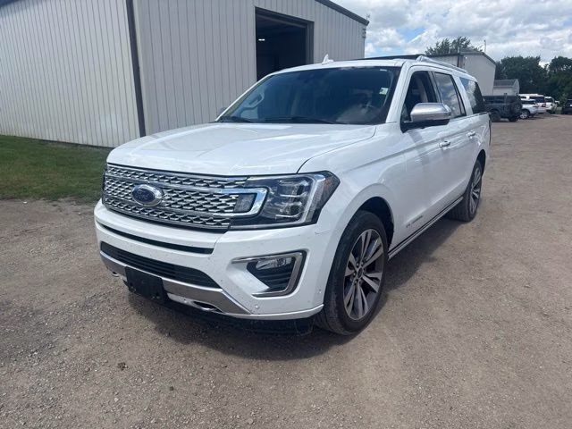 2020 White Ford Expedition Max Platinum 4X4 SUV