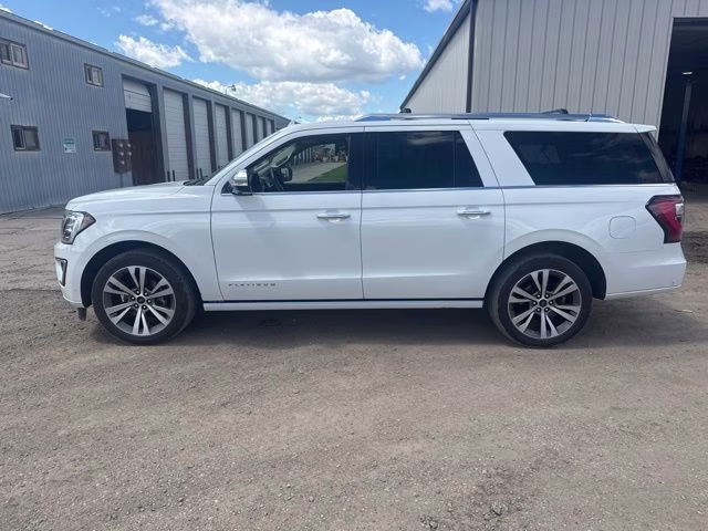 2020 White Ford Expedition Max Platinum 4X4 SUV