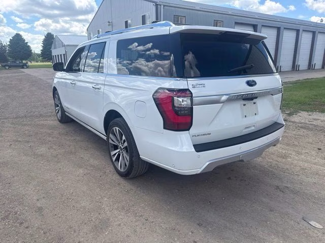 2020 White Ford Expedition Max Platinum 4X4 SUV