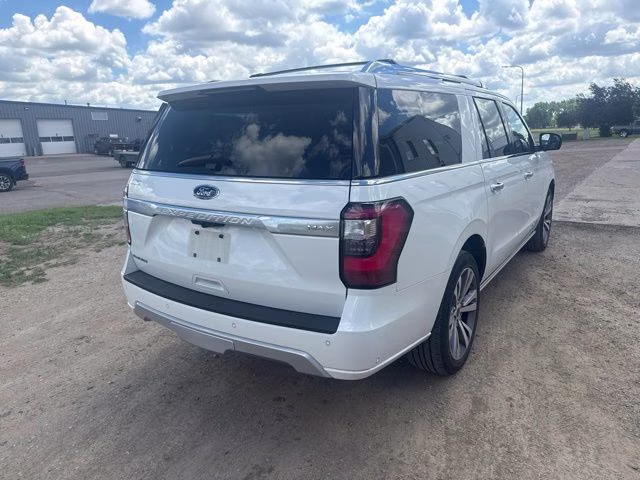 2020 White Ford Expedition Max Platinum 4X4 SUV