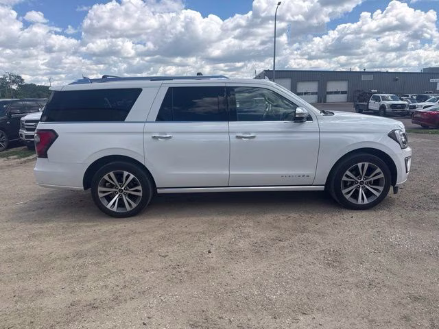 2020 White Ford Expedition Max Platinum 4X4 SUV