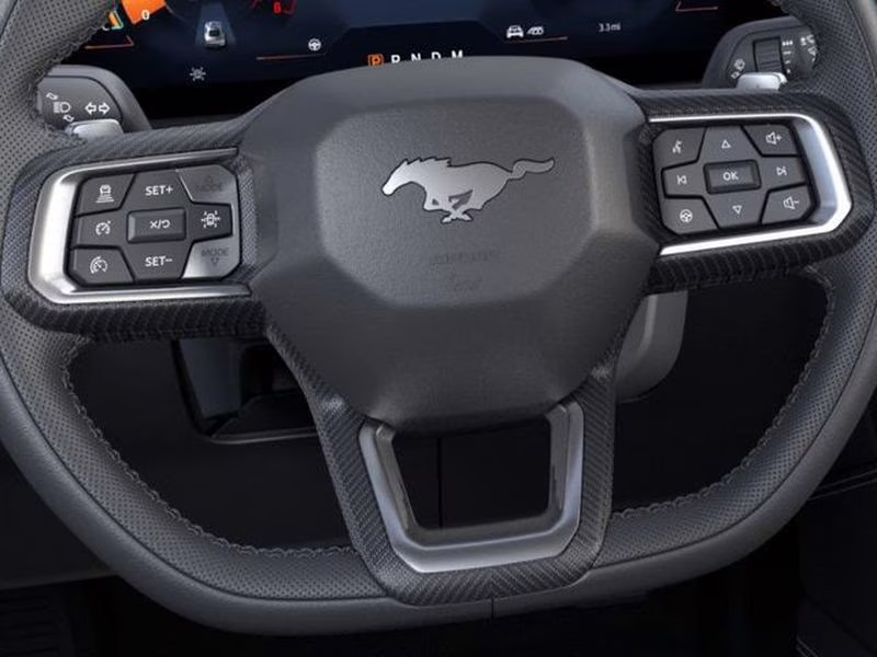 2025 Grabber Blue Metallic Ford Mustang GT Premium RWD Convertible