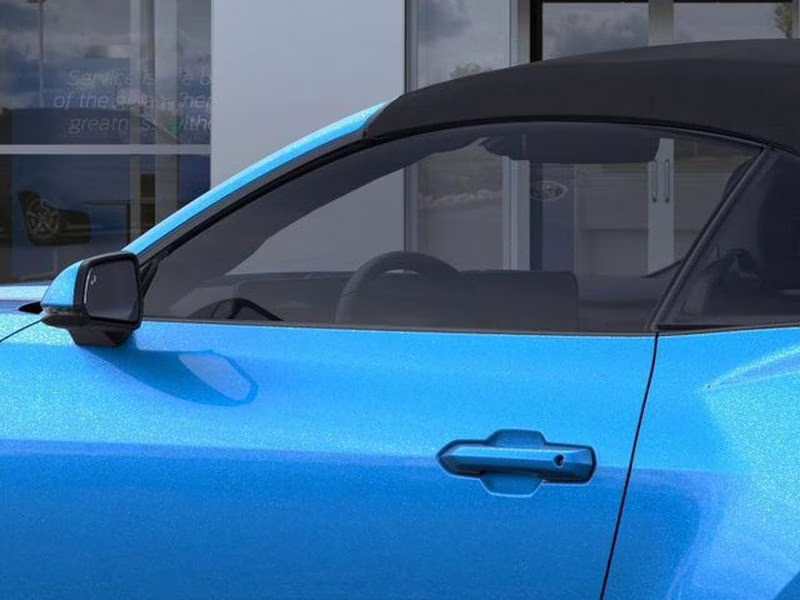2025 Grabber Blue Metallic Ford Mustang GT Premium RWD Convertible