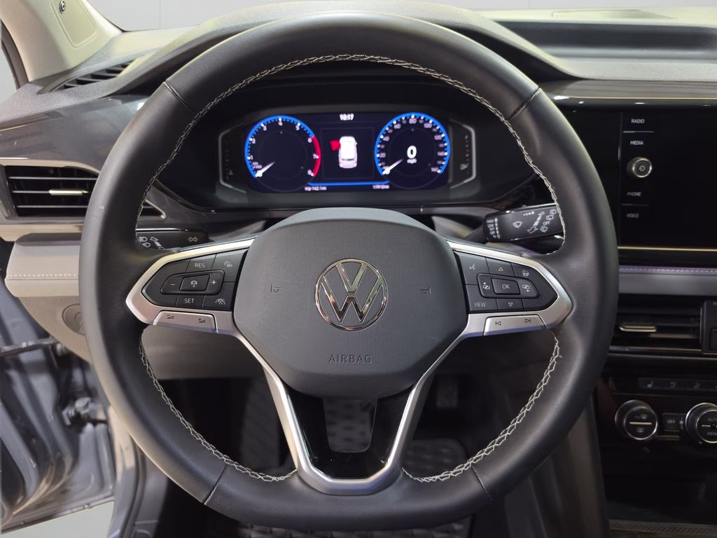 2024 Gray Volkswagen Taos 1.5T SEL AWD SUV