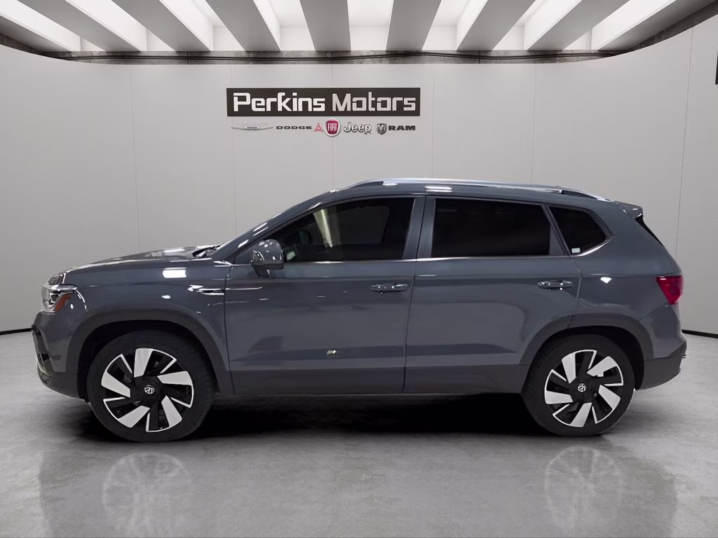 2024 Gray Volkswagen Taos 1.5T SEL AWD SUV