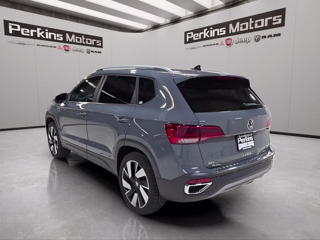 2024 Gray Volkswagen Taos 1.5T SEL AWD SUV