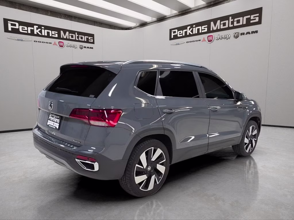 2024 Gray Volkswagen Taos 1.5T SEL AWD SUV