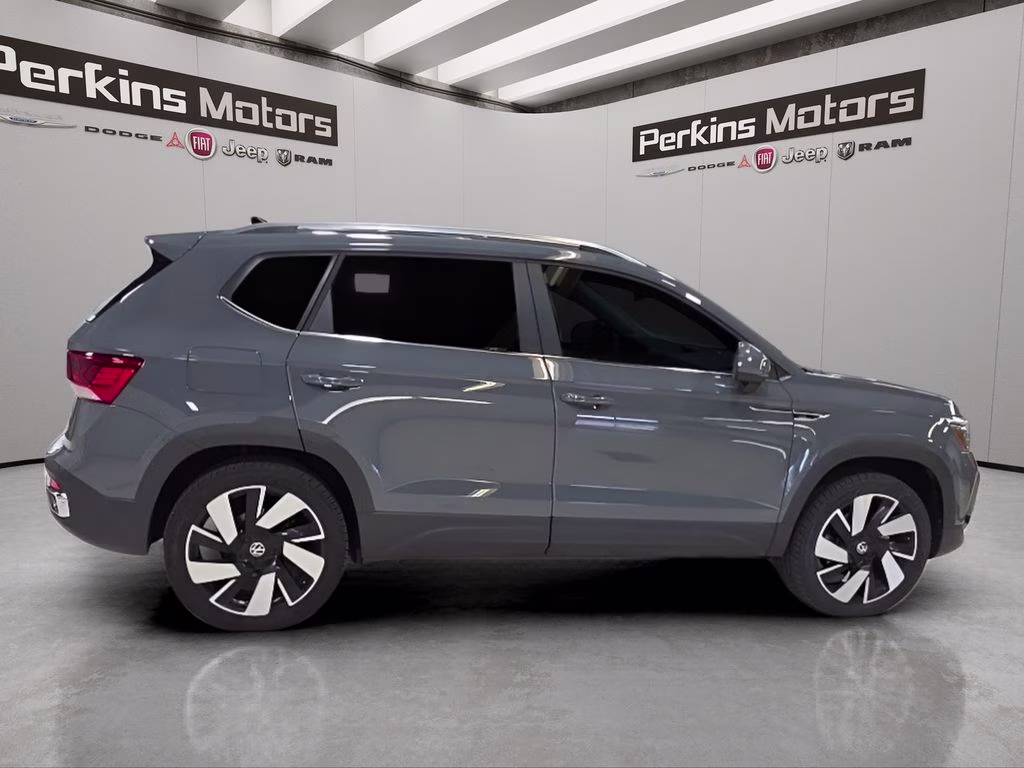 2024 Gray Volkswagen Taos 1.5T SEL AWD SUV