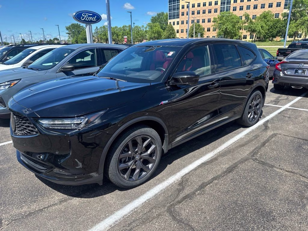2024 Majestic Black Pearl Acura MDX A-Spec SH-AWD AWD SUV