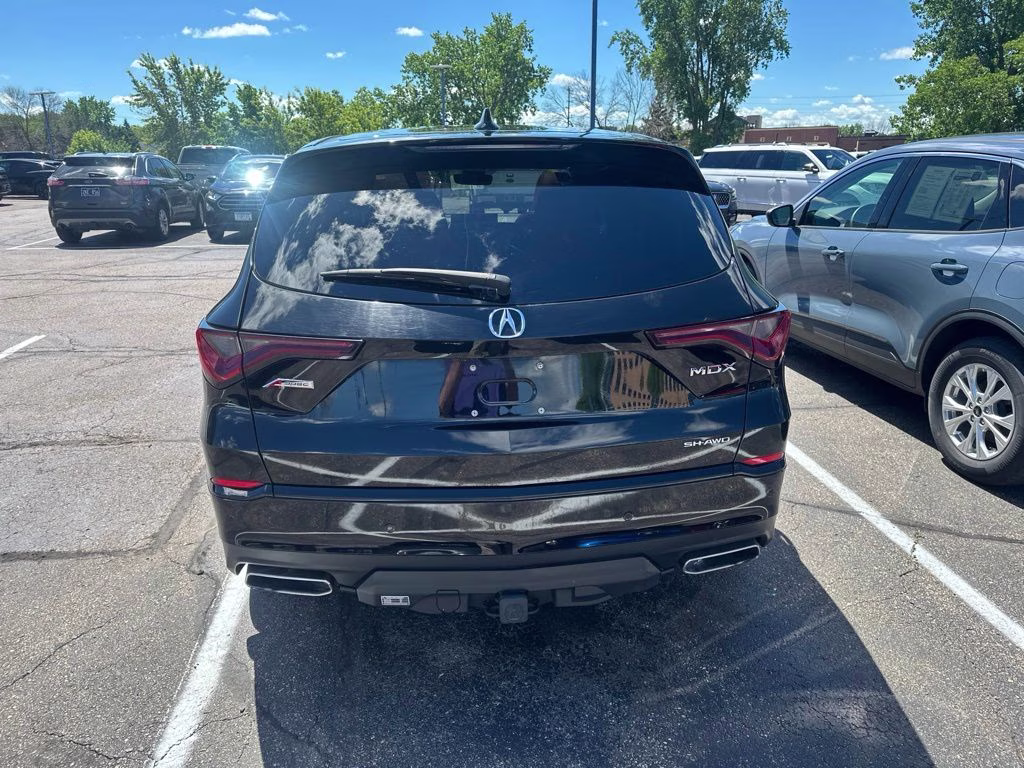 2024 Majestic Black Pearl Acura MDX A-Spec SH-AWD AWD SUV