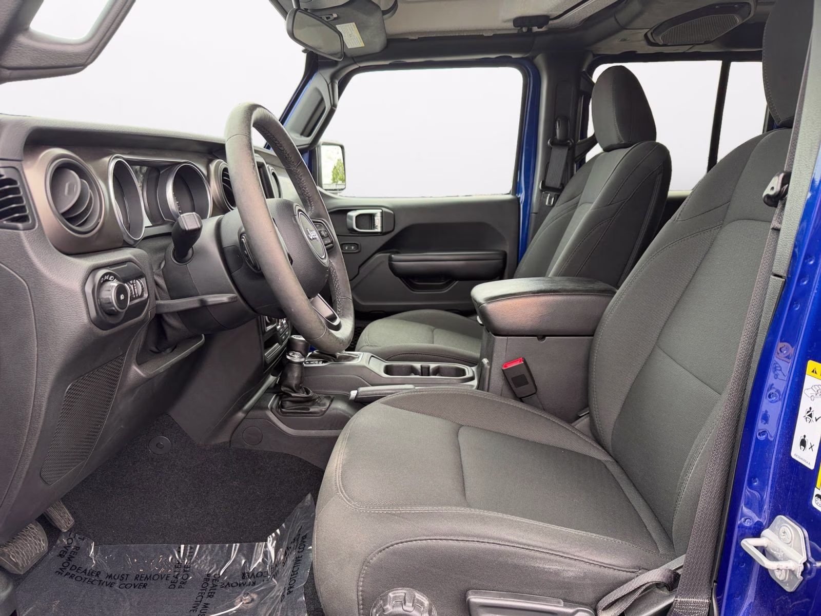 2018 Ocean Blue Metallic Clearcoat Jeep Wrangler Unlimited Sport S 4X4 SUV
