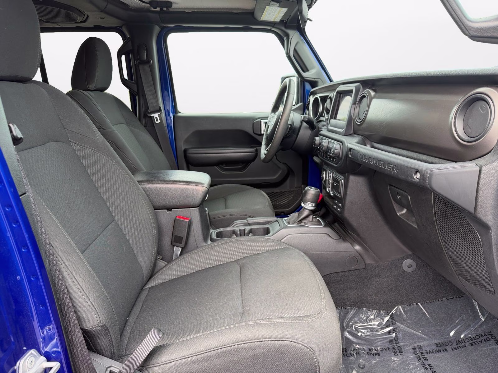 2018 Ocean Blue Metallic Clearcoat Jeep Wrangler Unlimited Sport S 4X4 SUV