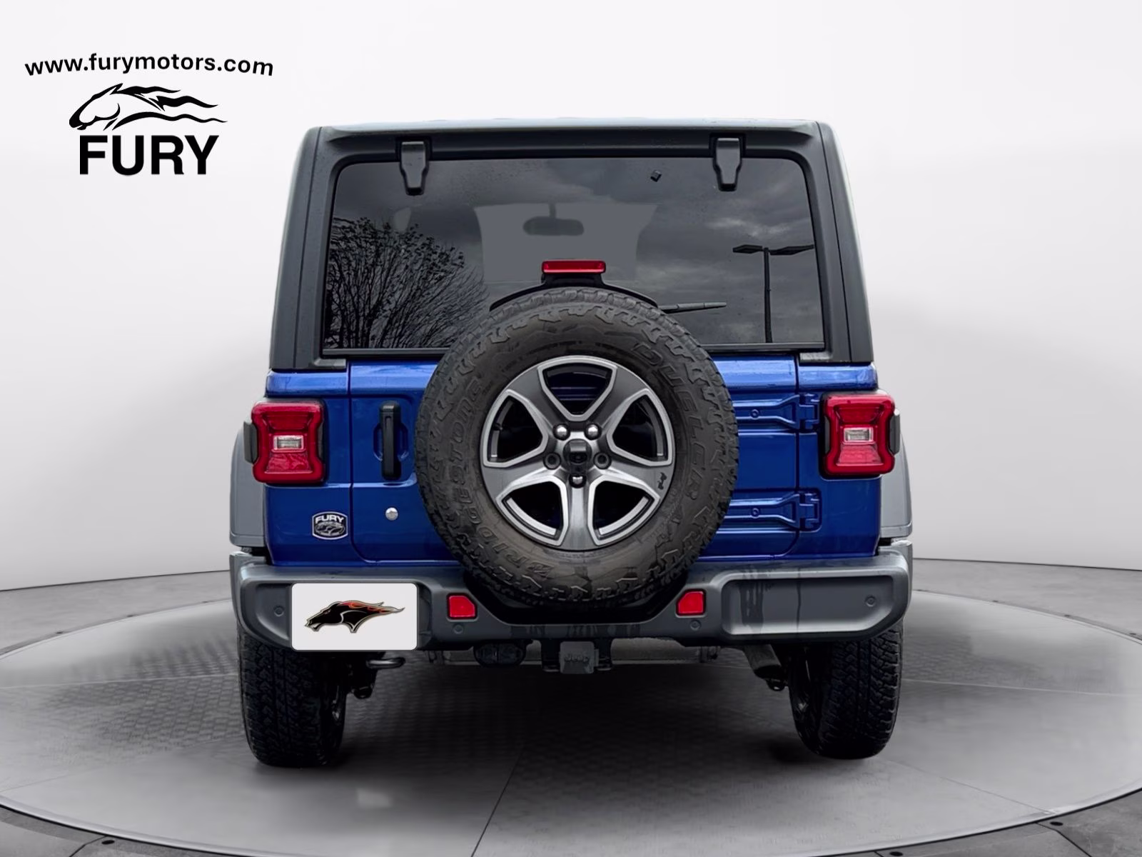 2018 Ocean Blue Metallic Clearcoat Jeep Wrangler Unlimited Sport S 4X4 SUV