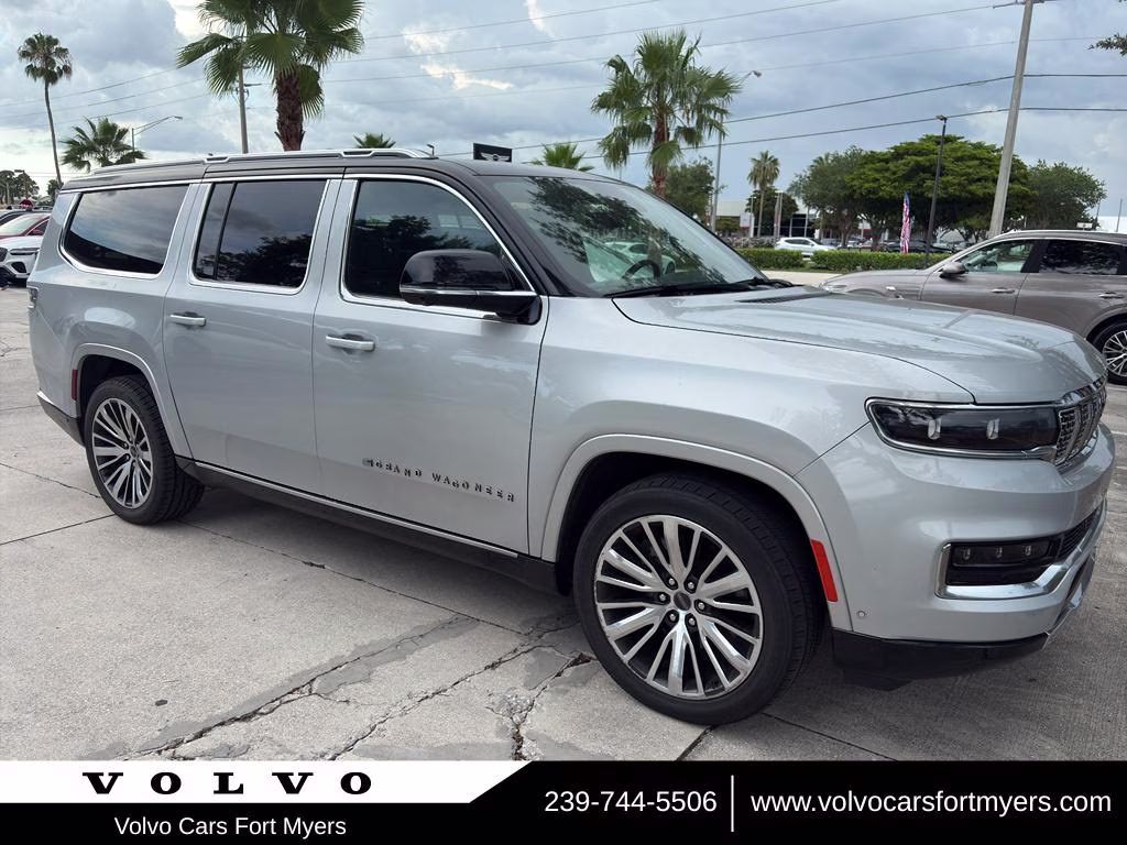 2024 Silver Zynith Jeep Grand Wagoneer L Series III 4X4 SUV