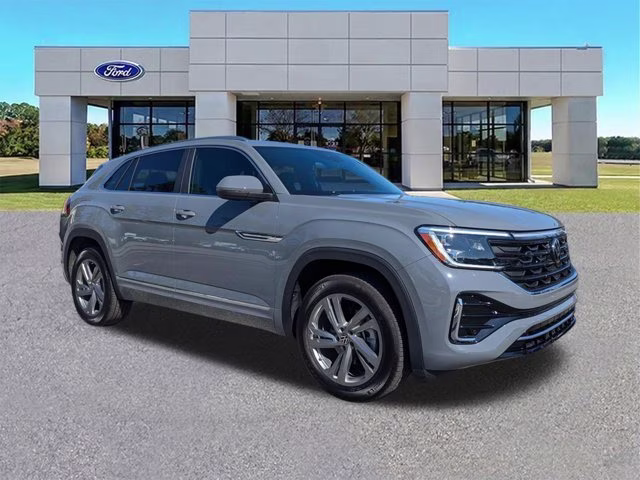 2024 Gray Volkswagen Atlas Cross Sport 2.0T SEL R-Line AWD SUV