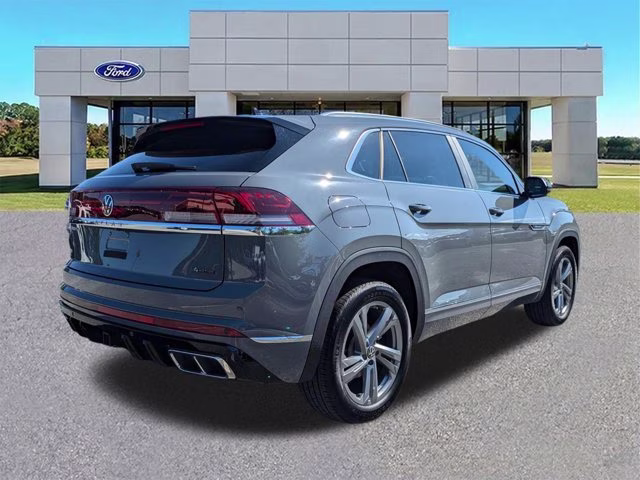 2024 Gray Volkswagen Atlas Cross Sport 2.0T SEL R-Line AWD SUV