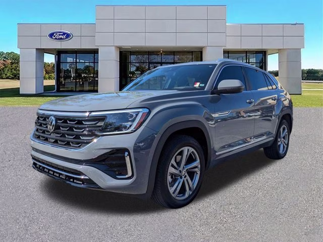 2024 Gray Volkswagen Atlas Cross Sport 2.0T SEL R-Line AWD SUV